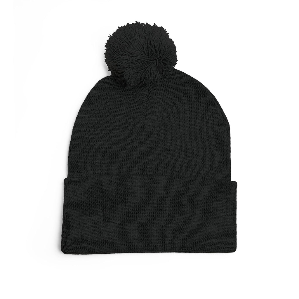 'Get Centered' Pom-Beanie