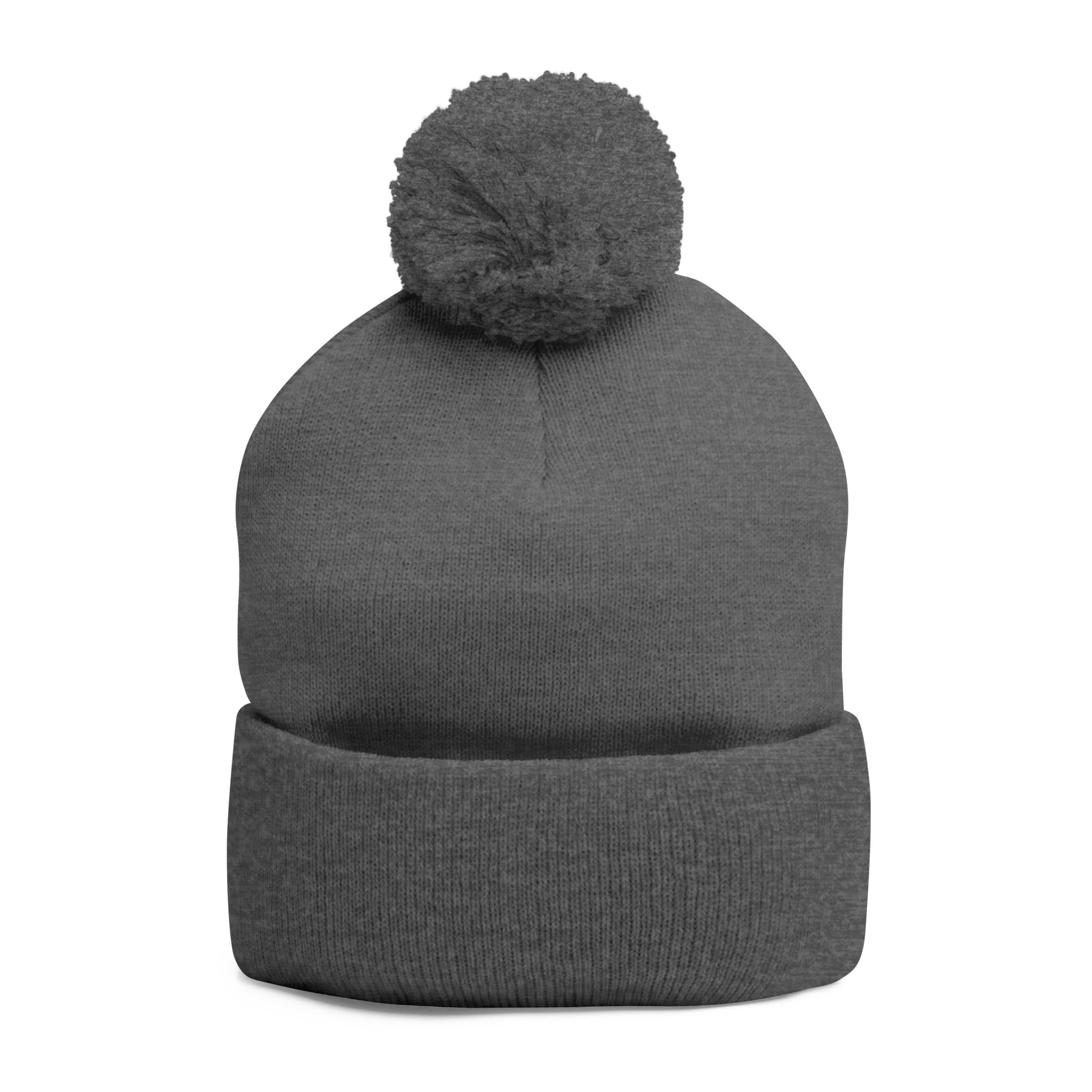 'Get Centered' Pom-Beanie