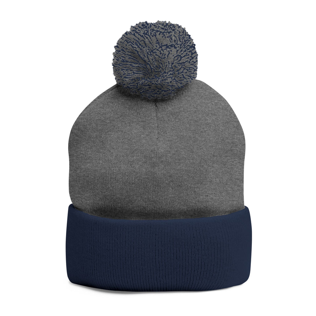 'Get Centered' Pom-Beanie
