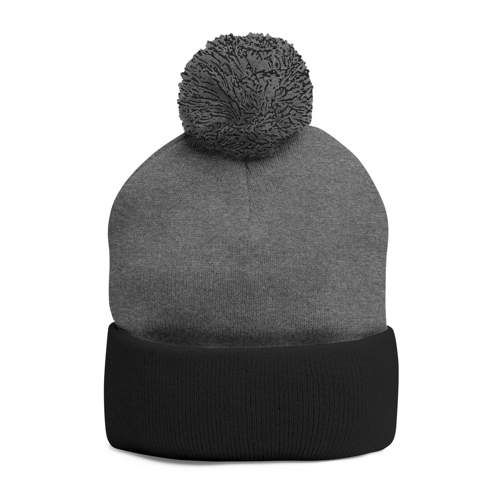 'Get Centered' Pom-Beanie