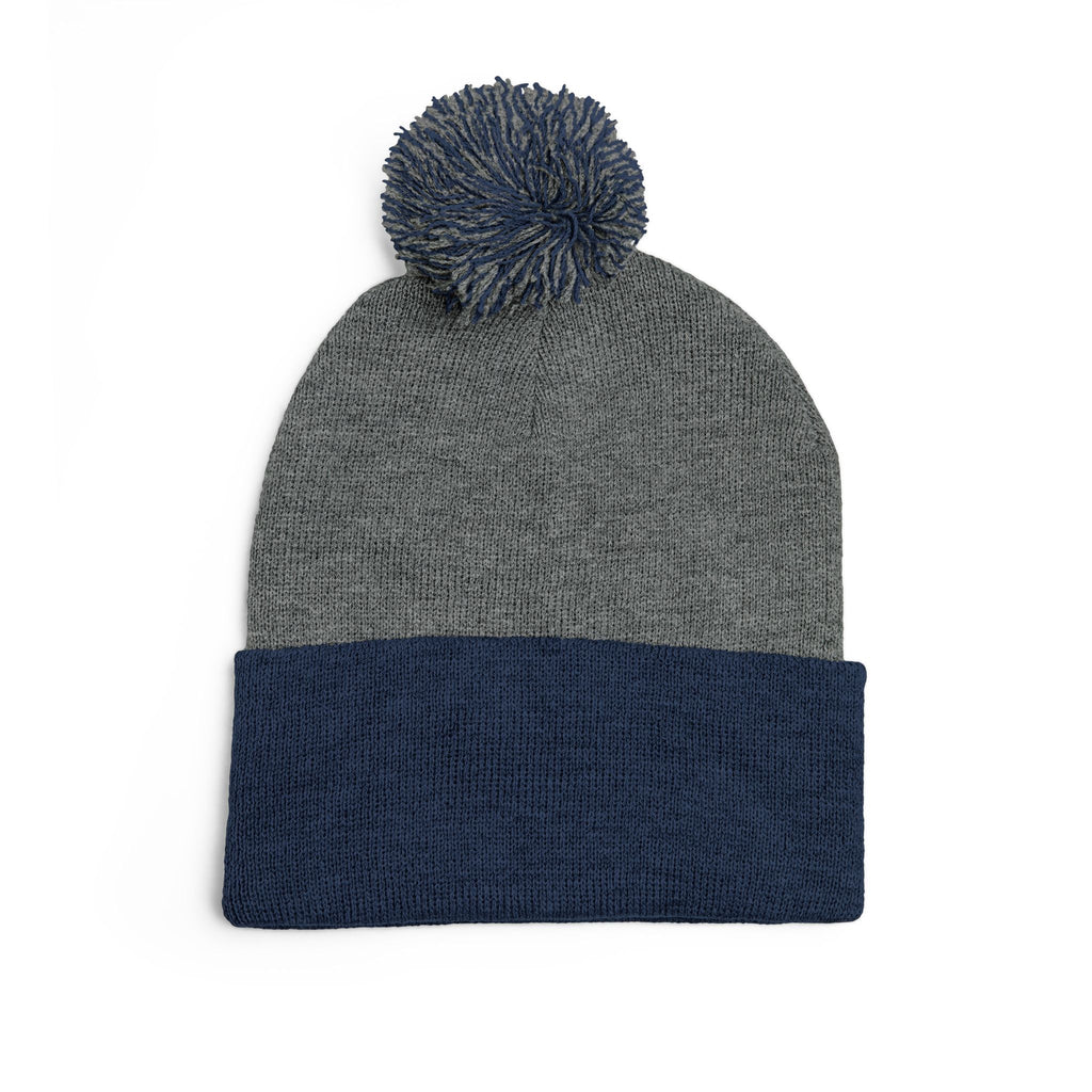 'Get Centered' Pom-Beanie