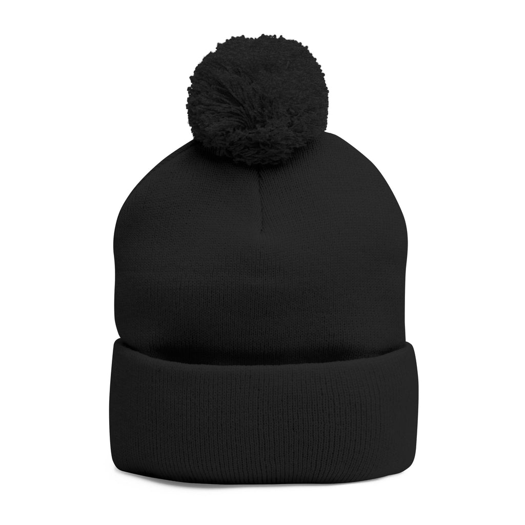 'Get Centered' Pom-Beanie