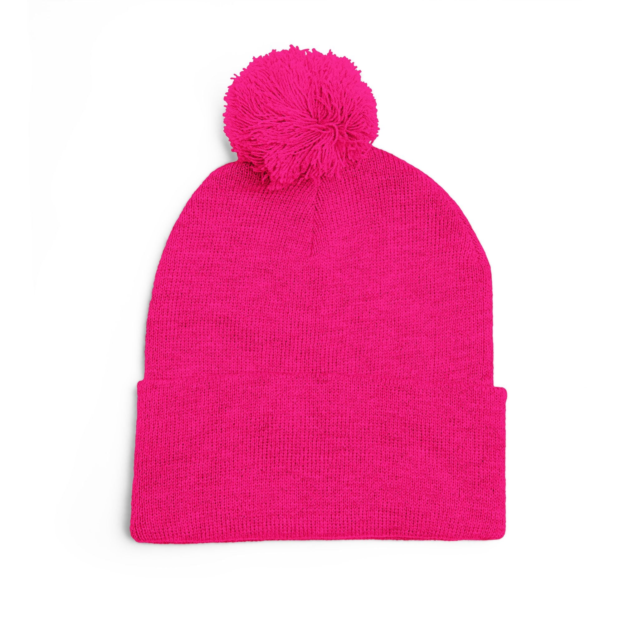 'Get Centered' Pom-Beanie