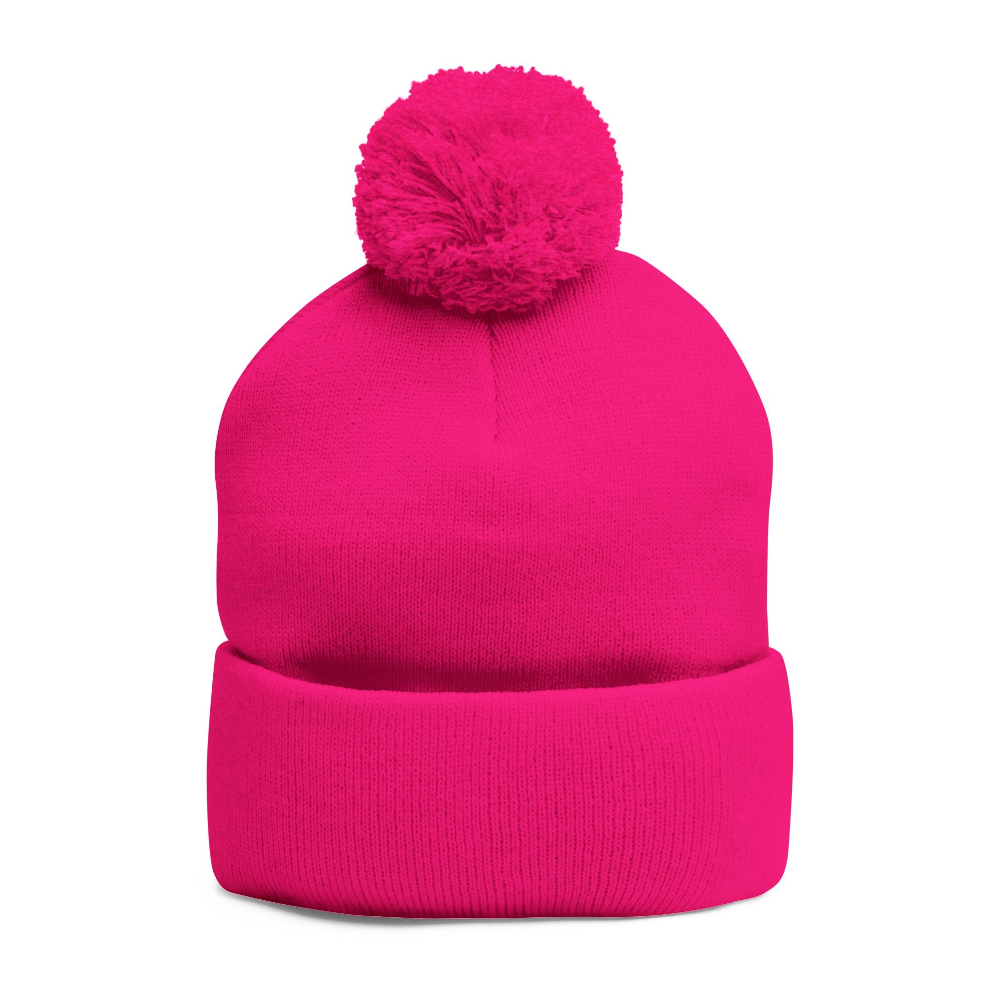 'Get Centered' Pom-Beanie