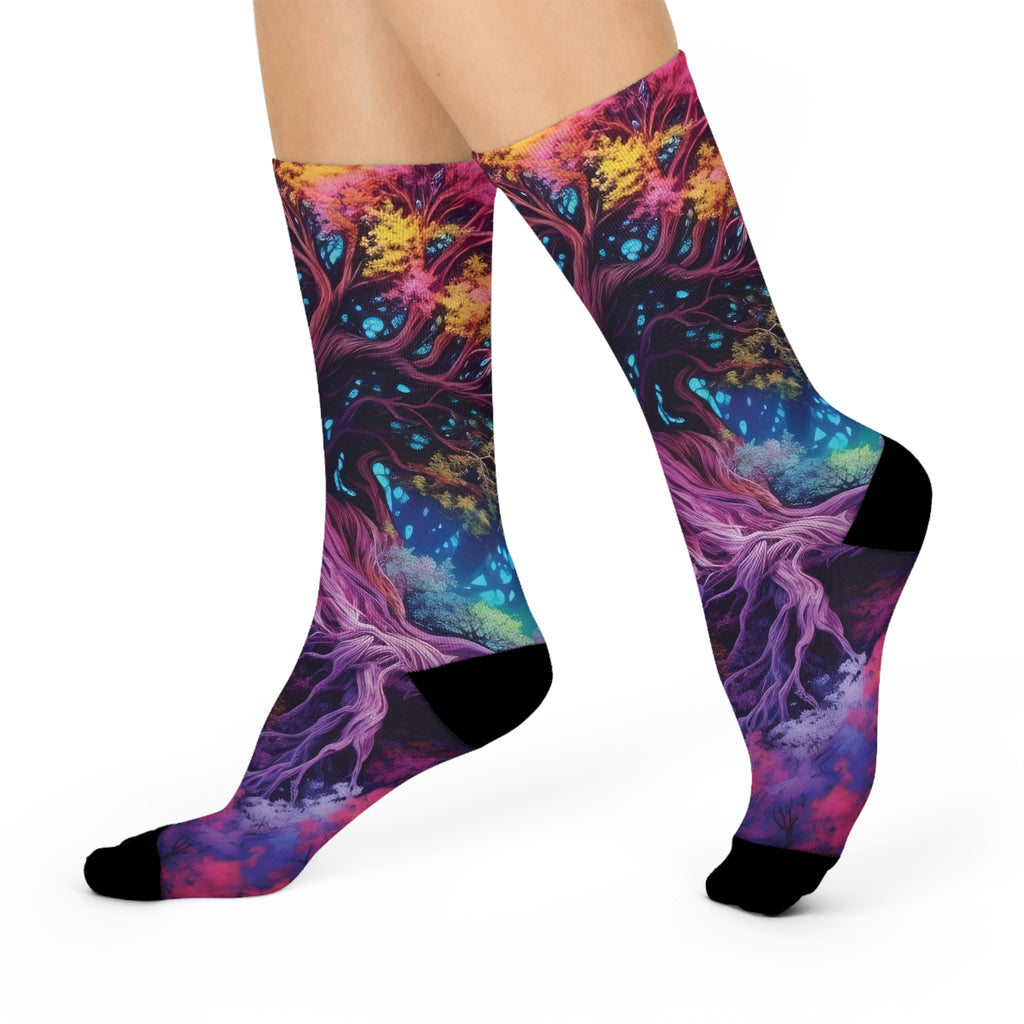 'Get Grounded' Cushioned Crew Socks