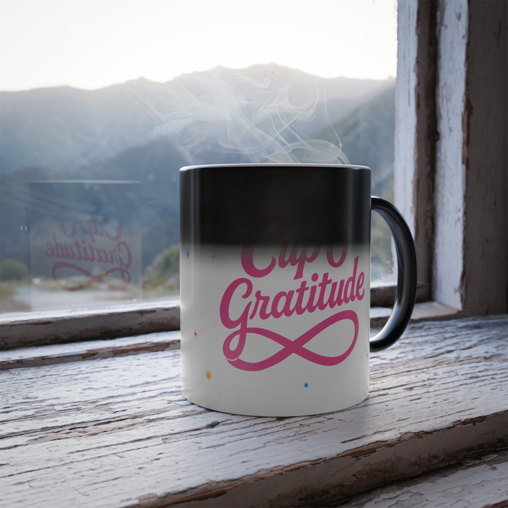 Color Morphing 'Cup o' Gratitude' Mug (11oz)