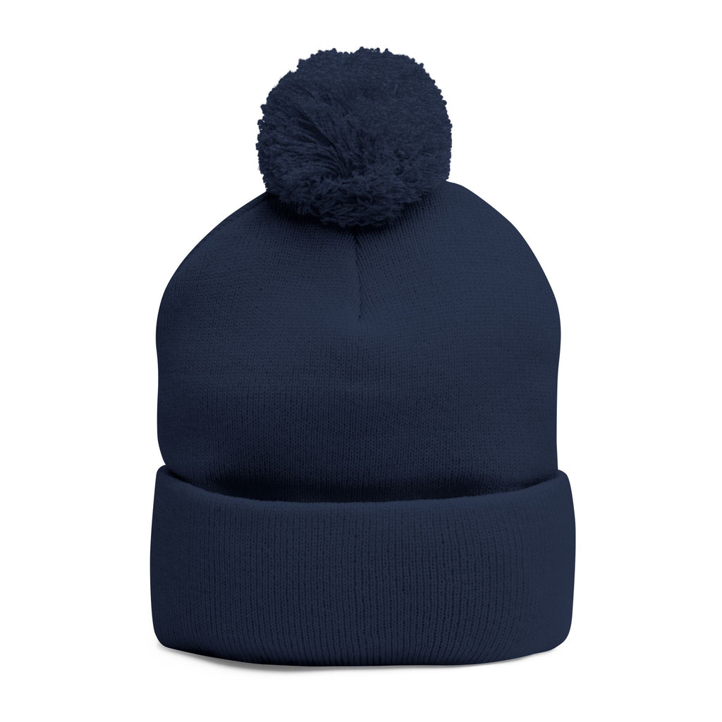 'Get Centered' Pom-Beanie